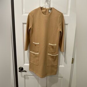 Tuckernuck Camel Long Sleeve Dress
